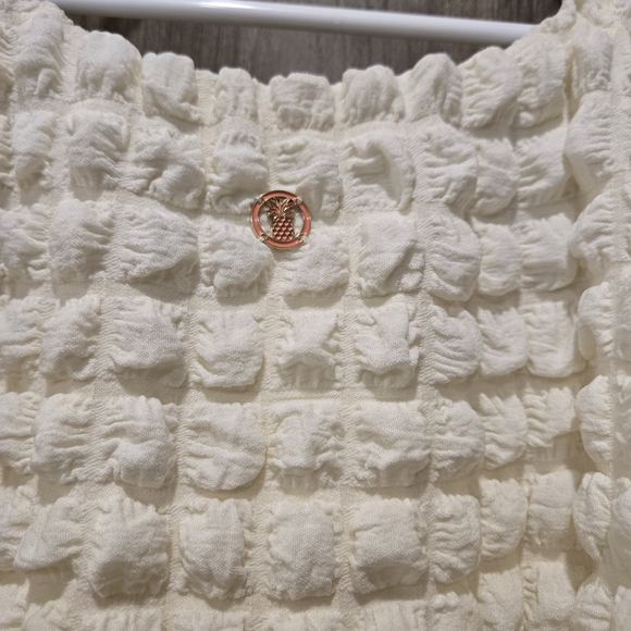 NWT- Simply Southern Cream Mini Dress - Picture 3 of 6